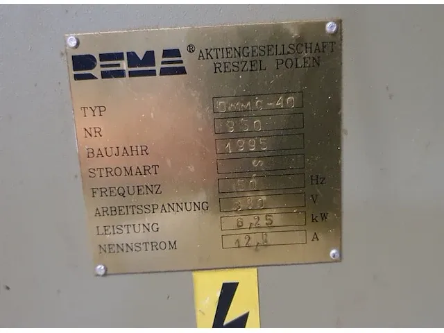 Rema dmmc-40 formaatzaag - afbeelding 5 van  6