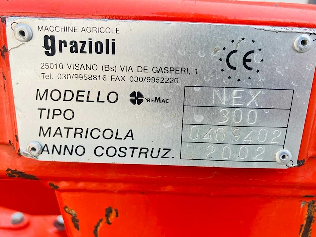 Remac - nex 300 - power harrow - 2002 - afbeelding 6 van  6