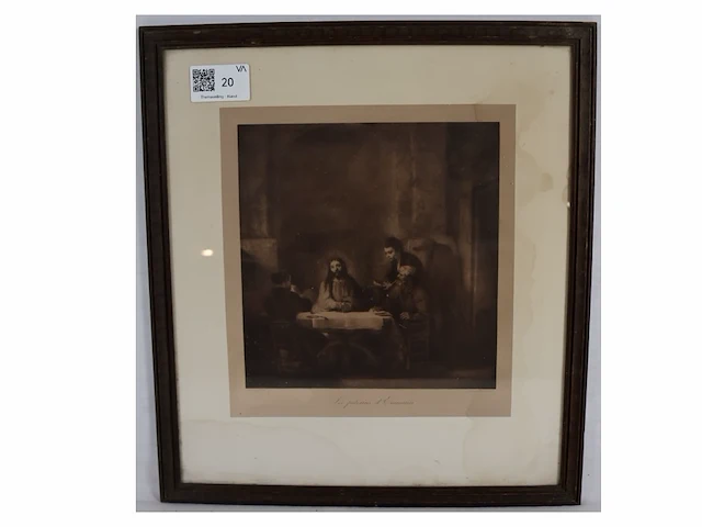 Rembrandt print - afbeelding 1 van  4