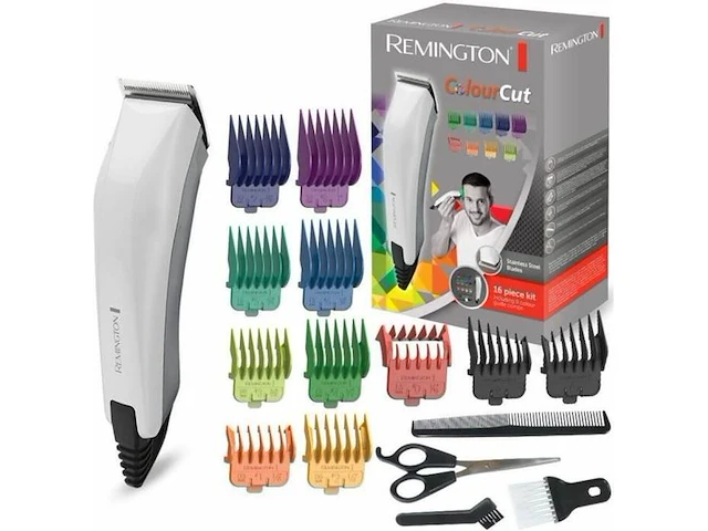 Remington hc5035 colourcut tondeuse met accessoires wit - afbeelding 2 van  3