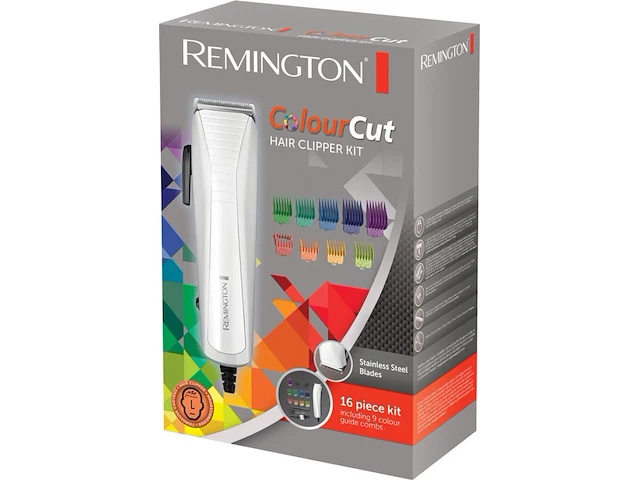 Remington hc5035 colourcut tondeuse met accessoires wit - afbeelding 3 van  3