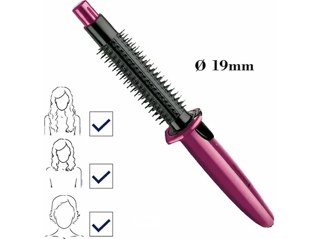 Remington krulborstel flexibrush stoom cb4n - afbeelding 1 van  5