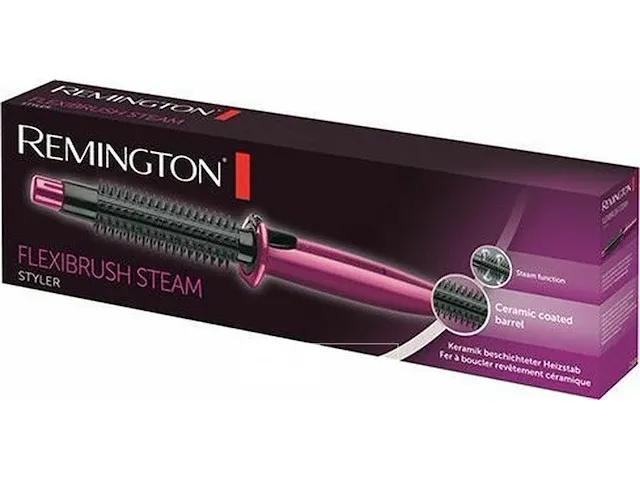 Remington krulborstel flexibrush stoom cb4n - afbeelding 3 van  5