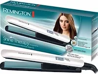 Remington s8500 shine therapy stijltang zwart/zilver - afbeelding 1 van  7