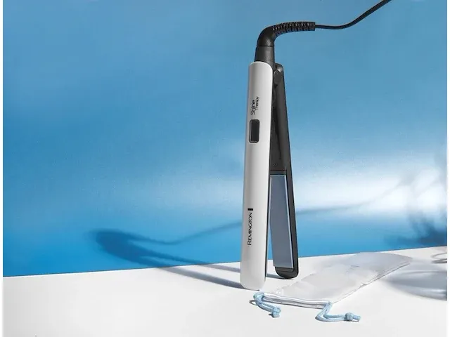 Remington s8500 shine therapy stijltang zwart/zilver - afbeelding 7 van  7