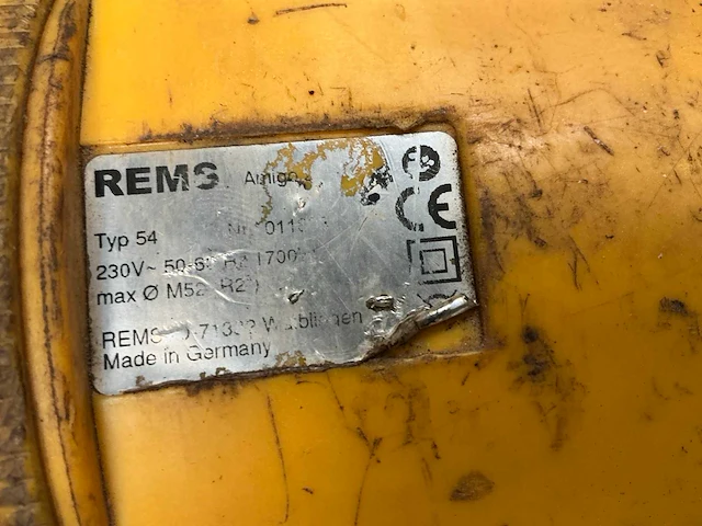 Rems amigo 2 draadsnijmachine - afbeelding 6 van  7