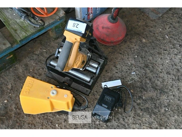 Rems buizensnijder op batterij type 845007 - afbeelding 1 van  2
