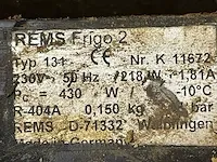 Rems frigo 2 pipe freezer - afbeelding 7 van  7