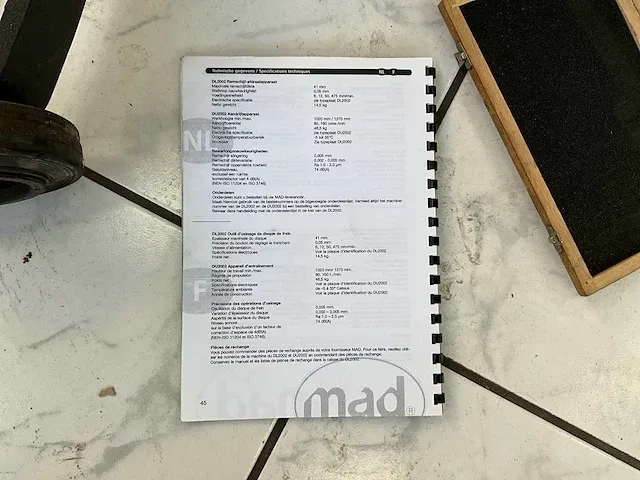 Remschijf afdraaiapparaat mad dl/du2002 - afbeelding 6 van  7