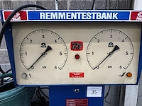 Remtestbank maha iw 2 profi 1992 - afbeelding 3 van  9