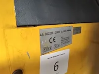 Remtestbank/ schokdempertestbank facom clc500 - afbeelding 10 van  11