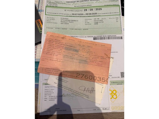 Renault - 2004 - trafic - bestelwagen - personenauto - afbeelding 20 van  30
