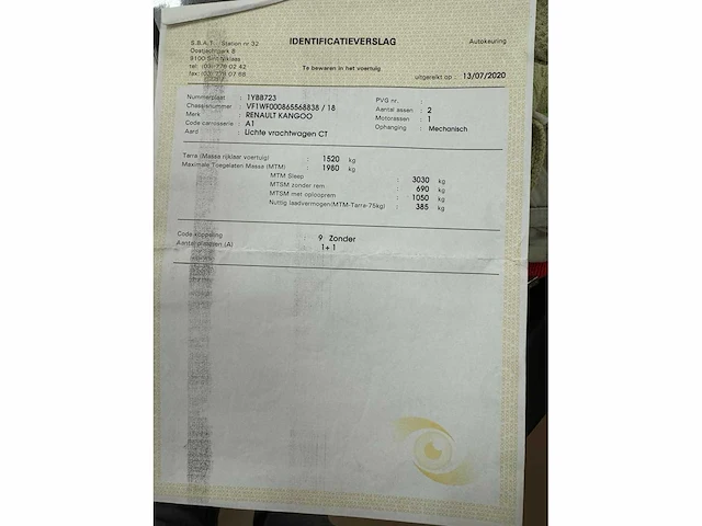 Renault - kangoo - w - car - 2020 - afbeelding 16 van  24