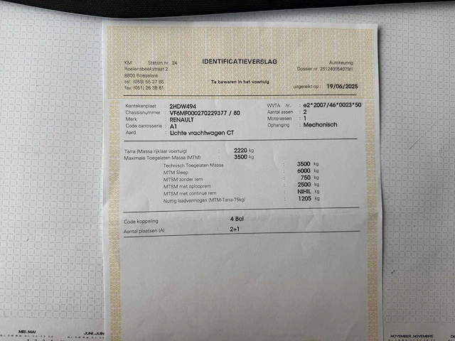 Renault - master - mf - van - afbeelding 7 van  18