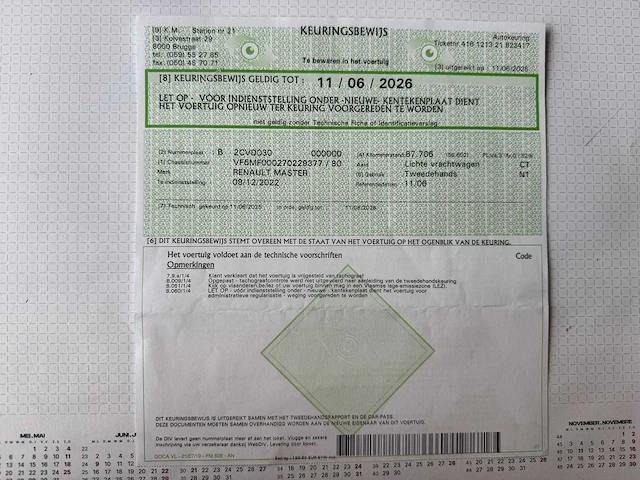 Renault - master - mf - van - afbeelding 10 van  18