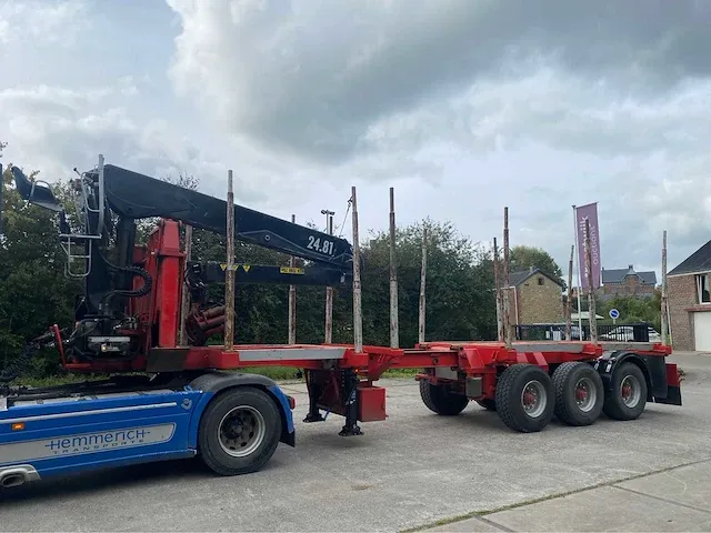 Renault 24gpa3c vrachtwagen + boomtrailer - afbeelding 2 van  53