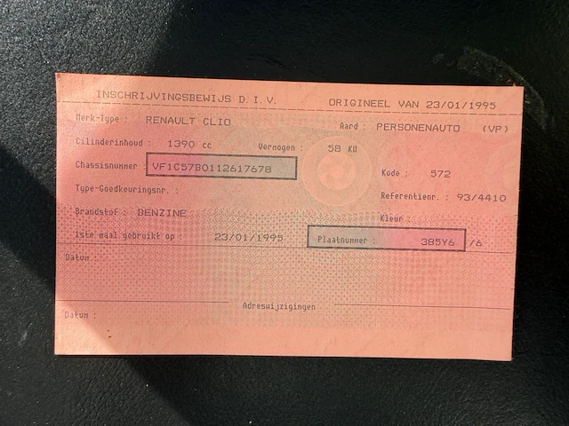 Renault clio, 1996 - afbeelding 13 van  23