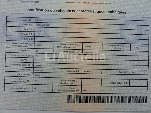 Renault clio bedrijfswagen - afbeelding 15 van  23