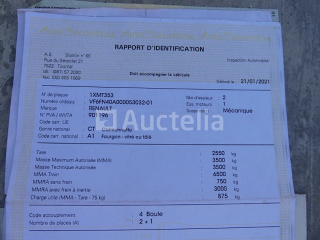 Renault fn40b5 kipper (1994-301.415 km) - afbeelding 15 van  27