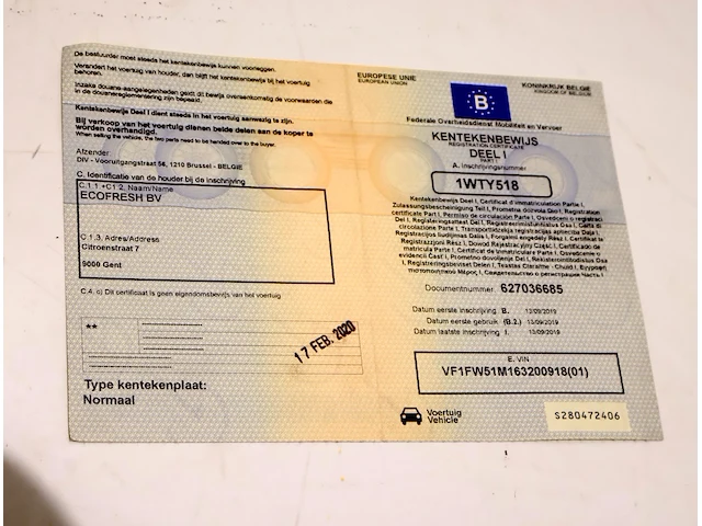 Renault kangoo - vf1fw51m163200918 - 2019 - afbeelding 11 van  22