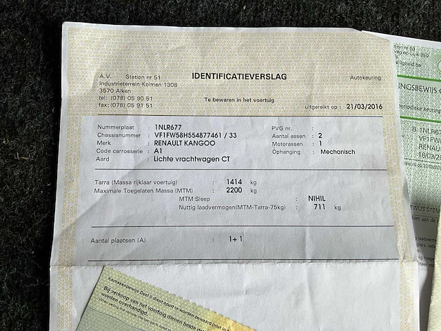 Renault kangoo bedrijfswagen - afbeelding 28 van  35