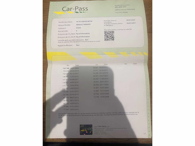 Renault kangoo pick-up uit 2007 - afbeelding 3 van  14
