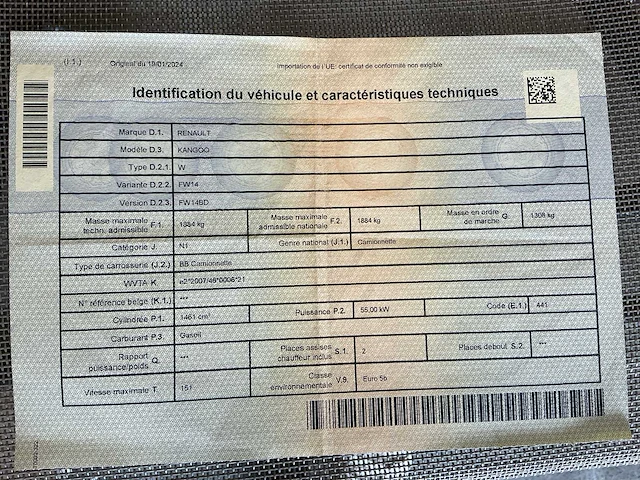 Renault kangoo van 2013 - afbeelding 64 van  69