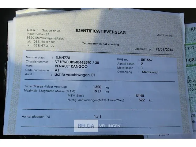 Renault kangoo - afbeelding 8 van  23