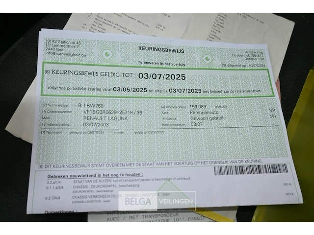 Renault laguna - afbeelding 2 van  18