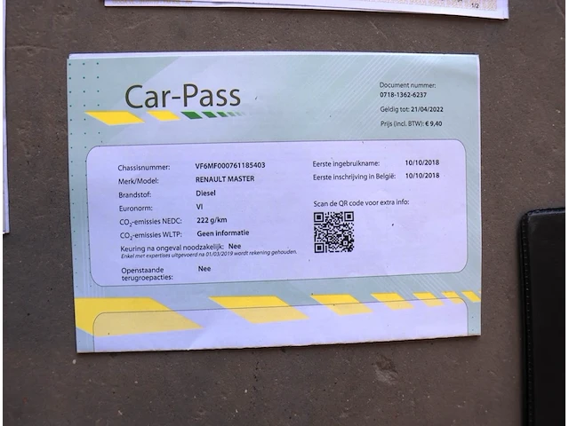 Renault master - 2018 - vf6mf000761185403 - afbeelding 22 van  30