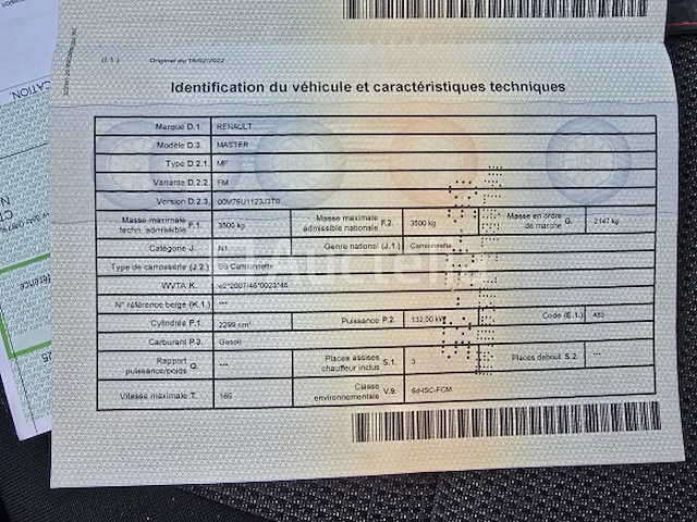 Renault master bedrijfswagen - afbeelding 5 van  16