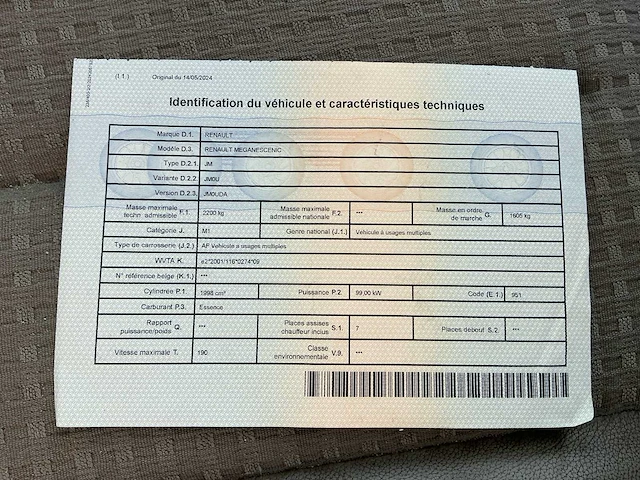 Renault megane scenic uit 2005 - afbeelding 70 van  73