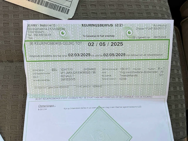 Renault megane scenic uit 2005 - afbeelding 71 van  73