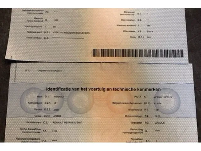 Renault megane scenic - afbeelding 7 van  26