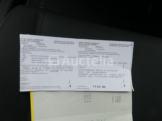 Renault megane stationwagen (2012-18.182 km) - vin vf1kz1a074873936 - afbeelding 22 van  33