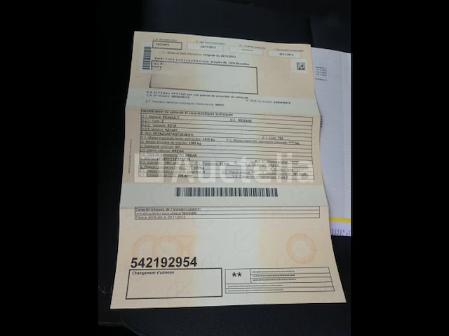 Renault megane stationwagen (2012-18.182 km) - vin vf1kz1a074873936 - afbeelding 25 van  33