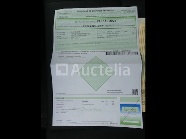 Renault megane stationwagen (2012-18.182 km) - vin vf1kz1a074873936 - afbeelding 27 van  33