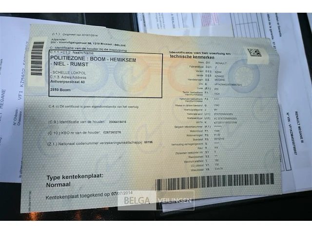 Renault megane stationwagen - afbeelding 3 van  22