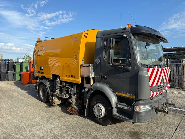 Renault midlum - 2012 - veegmachine - vrachtwagen - afbeelding 1 van  10