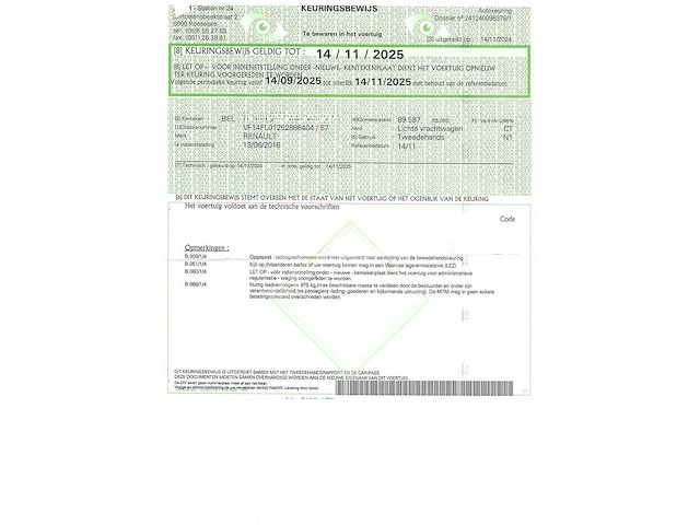 Renault trafic 1.6 dci | 2016 | 103.699 km | diesel | - afbeelding 8 van  18