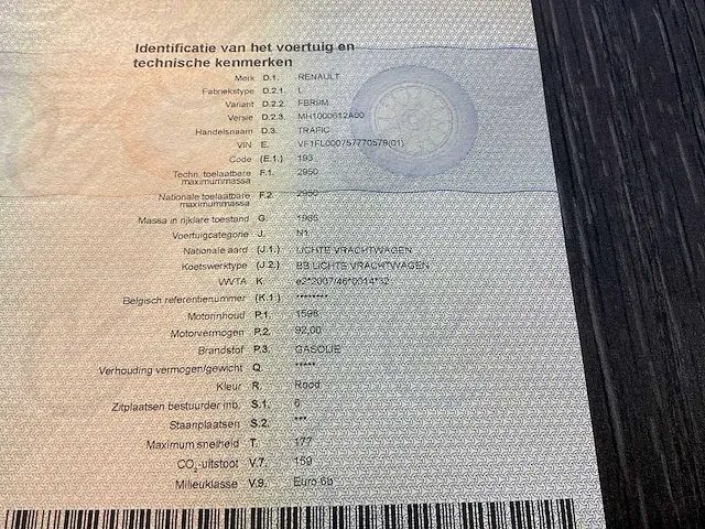 Renault trafic lichte vrachtwagen - afbeelding 13 van  33