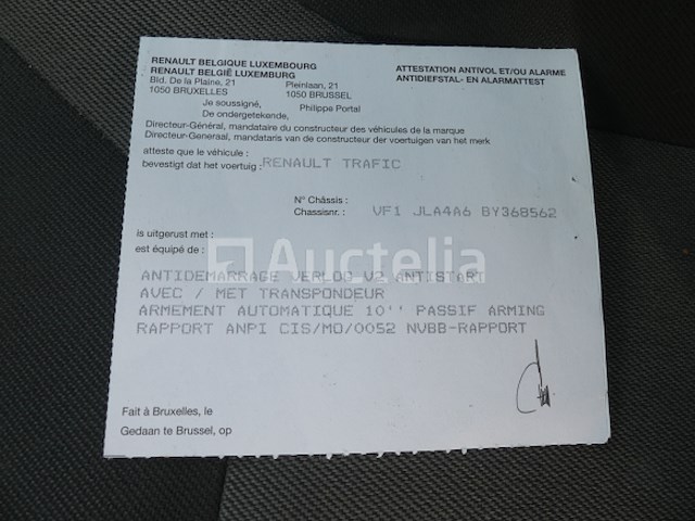 Renault trafic minibus (2011-154.800 km) - afbeelding 9 van  21
