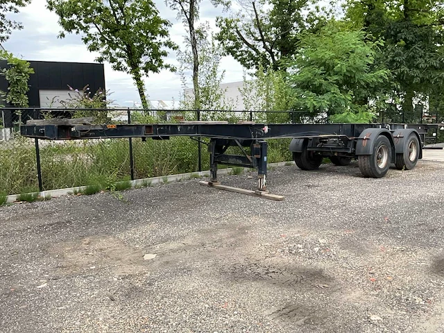 Renders trailer / oplegger voor 40ft container - afbeelding 1 van  19