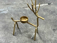Rendier decoratie waxinelichtje (720x) - afbeelding 2 van  6