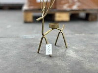 Rendier decoratie waxinelichtje (720x) - afbeelding 3 van  6