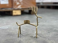 Rendier decoratie waxinelichtje (720x) - afbeelding 5 van  6