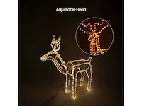 Rendier kerstverlichting - afbeelding 3 van  5