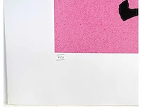 René guiette - abstracte compositie - zeefdruk - afbeelding 4 van  6