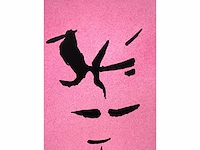 René guiette - abstracte compositie - zeefdruk - afbeelding 5 van  6