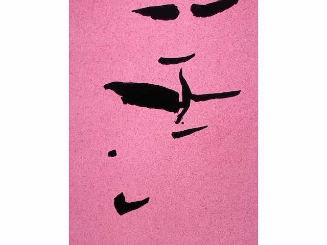 René guiette - abstracte compositie - zeefdruk - afbeelding 6 van  6